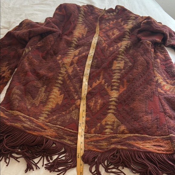 Lucky Brand Red and Brown Cardigan - Picture 10 of 10